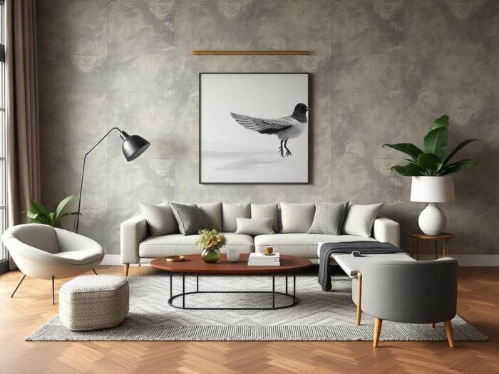 Декор гостиной: стильные решения и тренды. Материалы и фактуры: тепло и характер Декор гостиной: стильные решения и тренды. Материалы и фактуры: тепло и характер