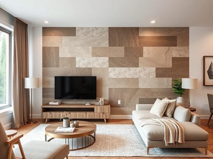 Создание акцентной стены в гостиной. Материалы и декоративные решения Создание акцентной стены в гостиной. Материалы и декоративные решения