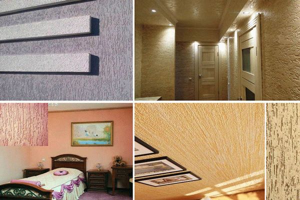 Окрашивание штукатурки короед Окрашивание штукатурки короед