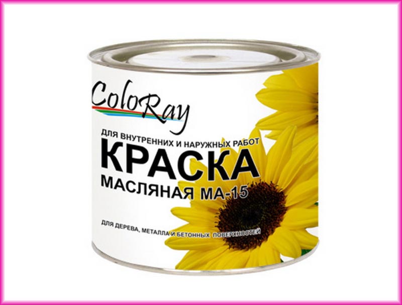 Масляная краска Coloray Масляная краска – это доступный вид лакокрасочного покрытия, которое обладает неплохой адегезией