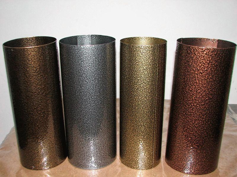 Использование молотковой краски Эффект от использования молотковой краски