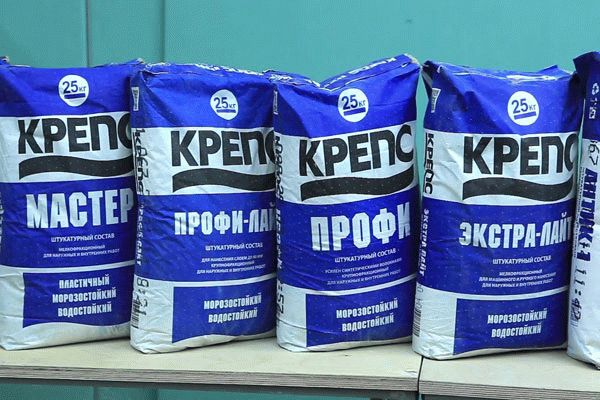 Количество штукатурки Количество штукатурки