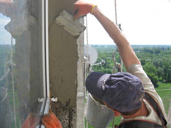 Наружная отделка откосов Наружная отделка откосов