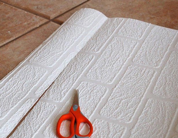 Фактурные обои Фактурные обои, имитирующие кирпичную кладку