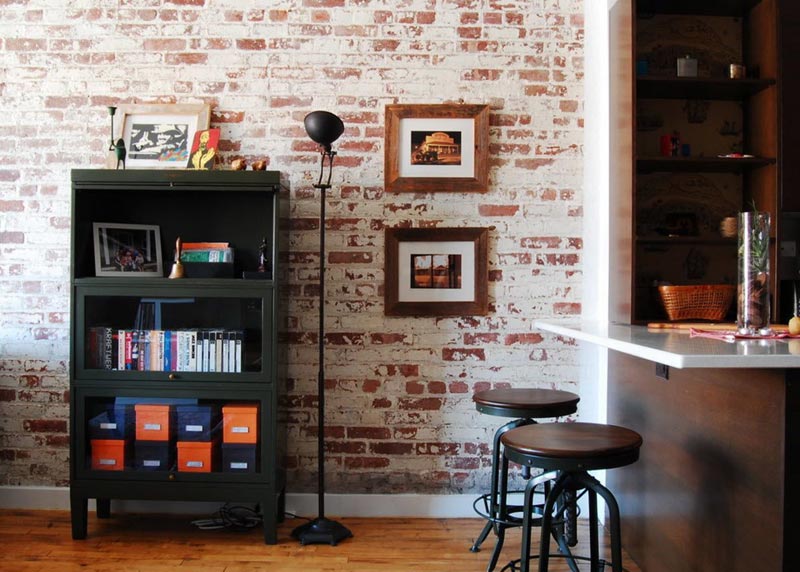 Обои под старину Фактурные обои с имитацией старинной кладки