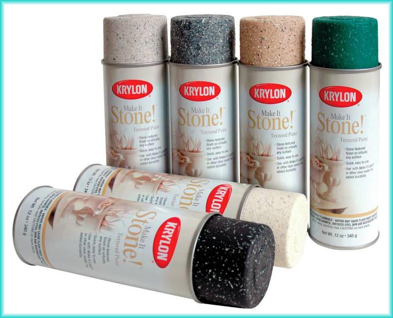 Краски имитирующие камень Специализированные краски, имитирующие натуральный камень