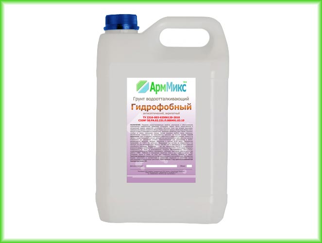 Водоотталкивающая пропитка В зависимости от места расположения плитки подбирается водоотталкивающая, антисептическая или другой вид пропитки