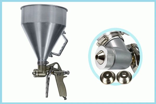 Сопла для пистолета При работе с составами разной зернистости следует иметь сменные сопла