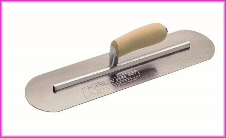 Округлая терка Для способа вразгонку используется терка с закругленными краями